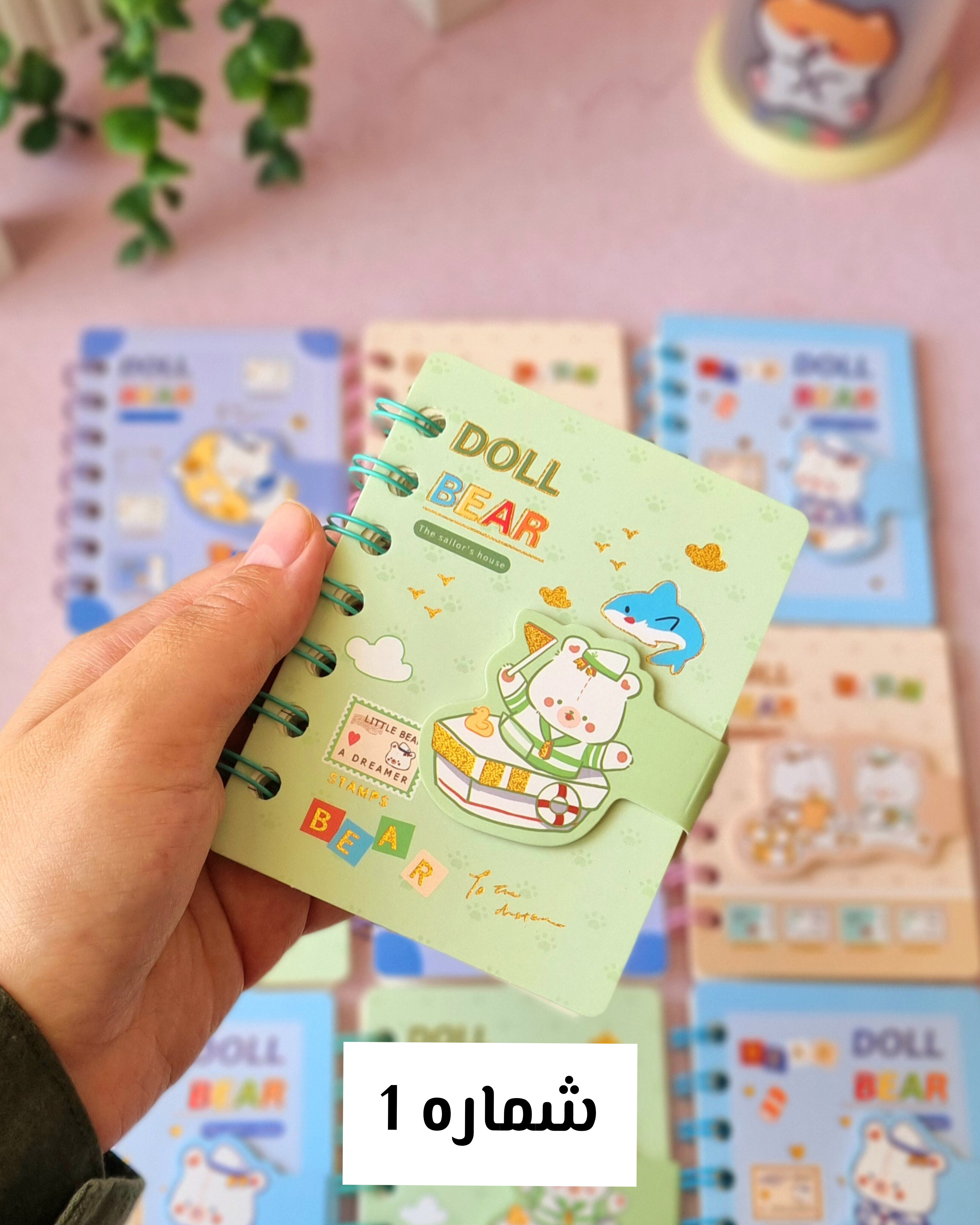 دفترچه‌ فنر دوبل خرسی