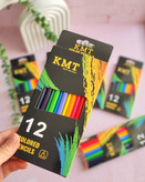 مداد رنگی ۱۲ رنگ kmt